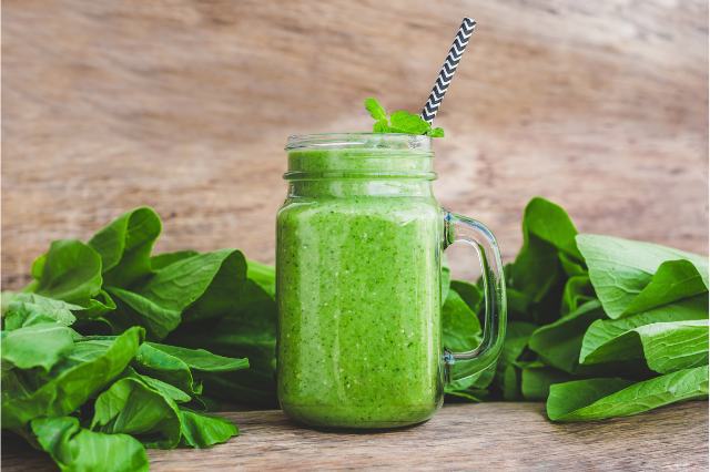 batidos verdes con espirulina